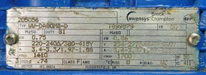 IMO ACE 032L2 NTBP Triple Screw Pump oil/Fuel Transfer pump with motor - Pressure Tested