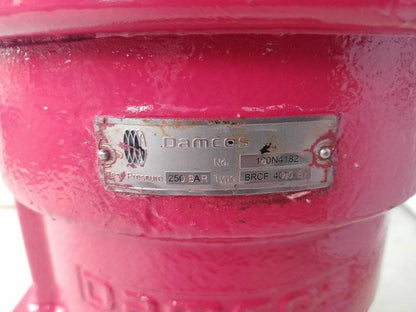 Damcos BRCF 4000-B1 Hyd. Single-Acting Spring return Rotary Actuator - TESTED