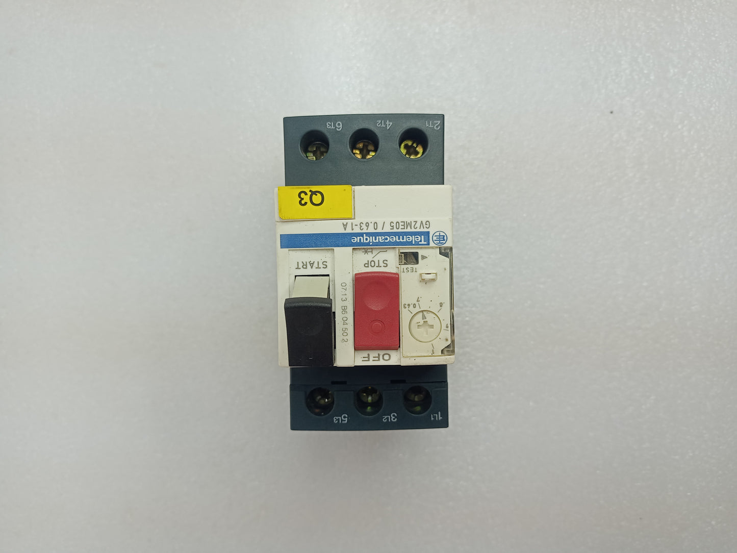 Telemecanique GV2ME05/0.63-1A Motor Circuit Breaker