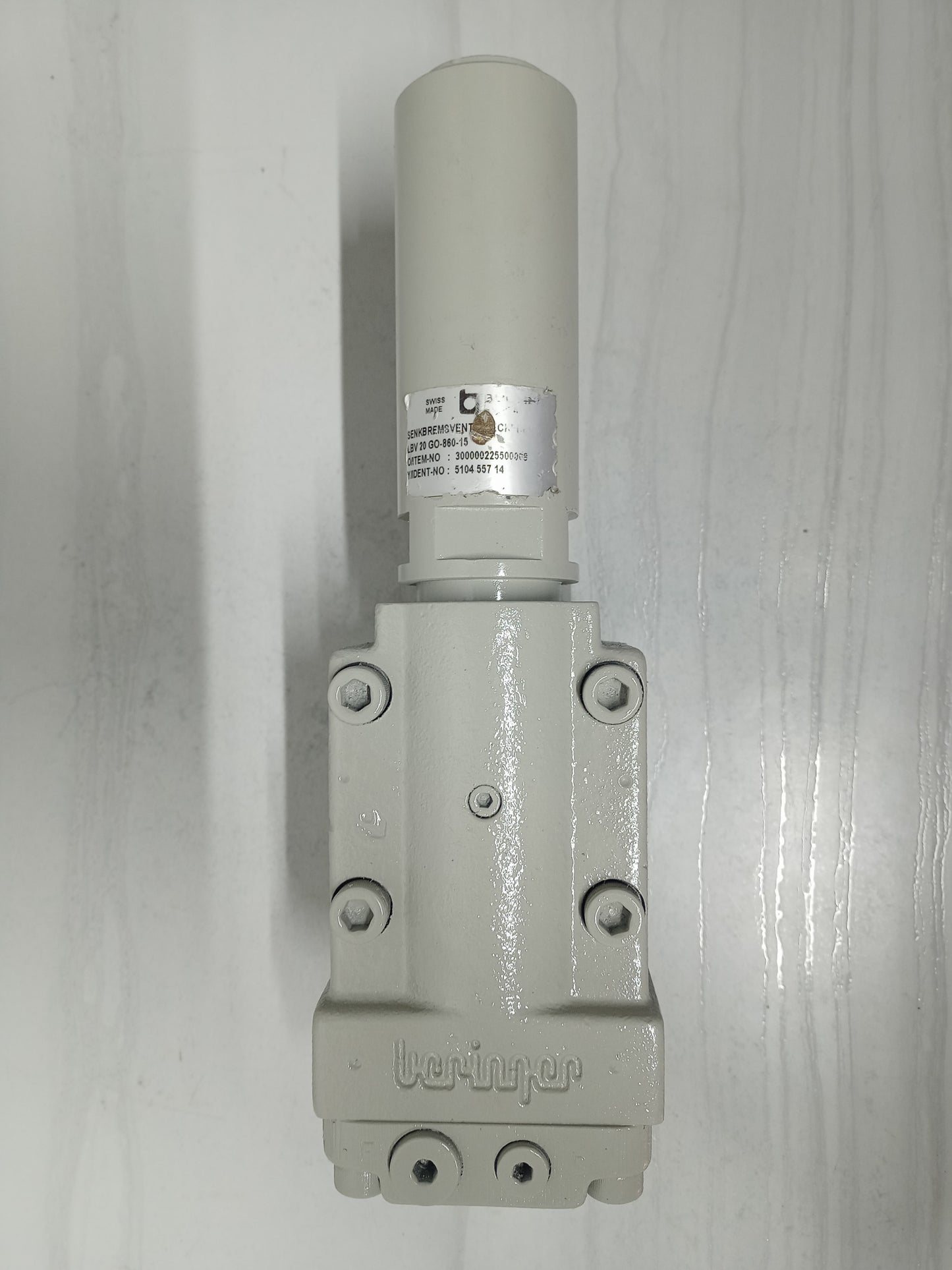 Bucher Hydraulics LBV-20 GO-860-15 Hydraulic Brake valve - New