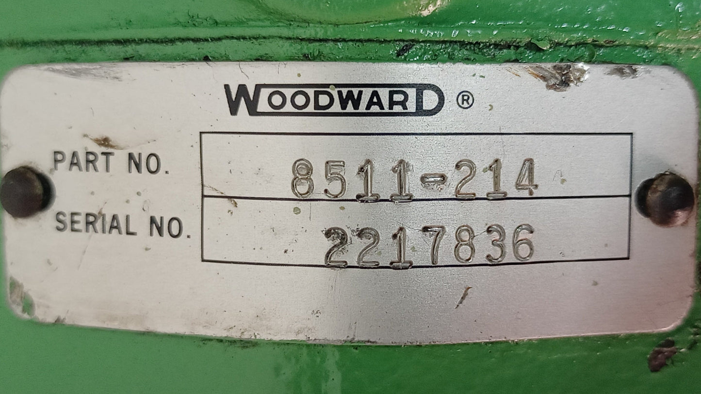Woodward Governor Part no: 8511-214 with motor