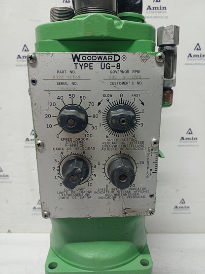 Woodward UG-8 Governor part No. : 8522-447JN RPM: 500-1200