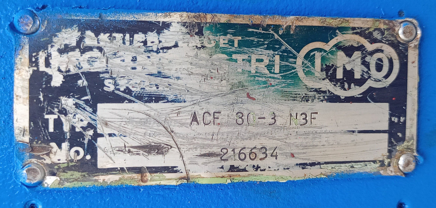 IMO Pump ACF 80-3 N3F Triple Screw Pump