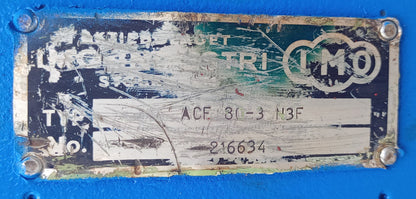 IMO Pump ACF 80-3 N3F Triple Screw Pump