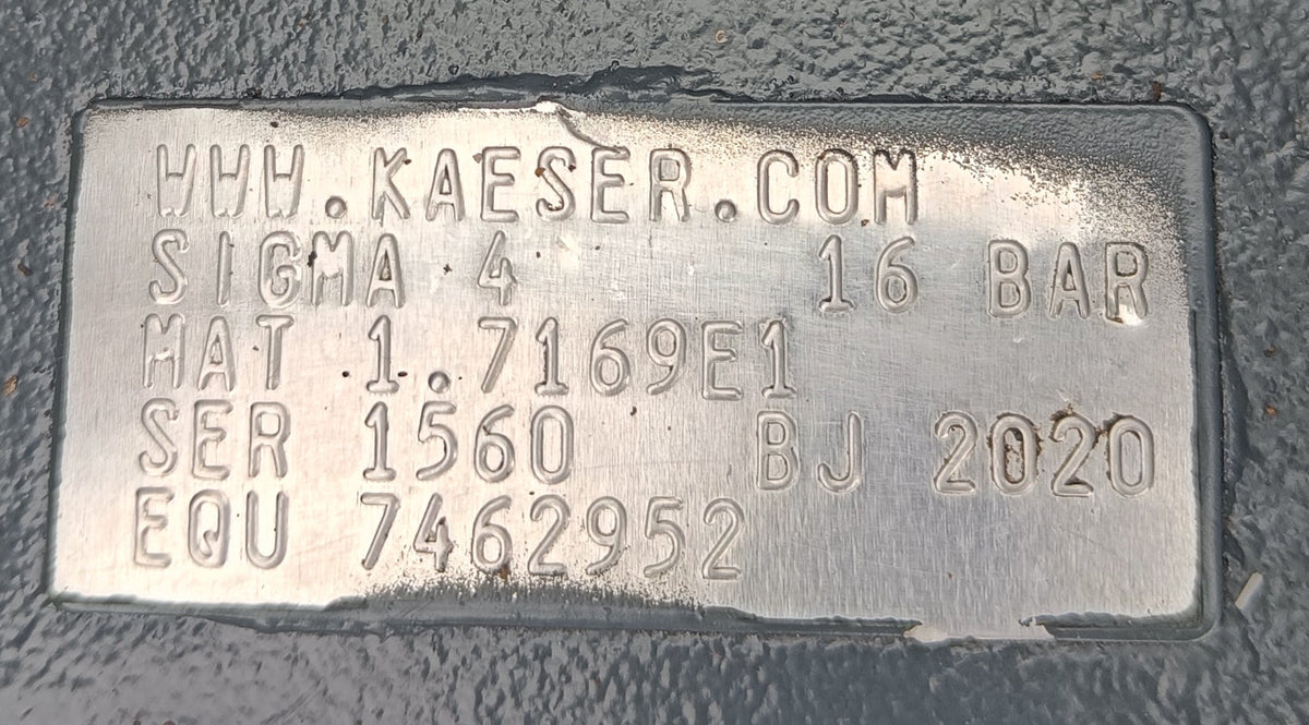 Kaeser Sigma 4 Rotary Screw Air Compressor Airend Mfg.2020 - for Price send a message