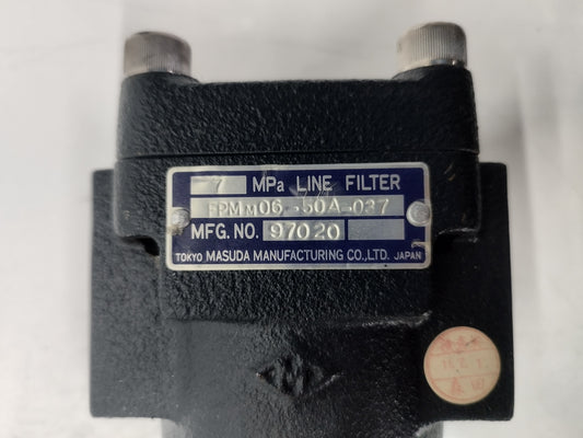 Tokyo Masuda FPM M06-50A-037 Line Filter 7Mpa - NEW