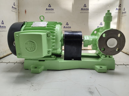 Naniwa pump ALG-32N Gear pump with 3-phase Induction motor Complete - Tested #2