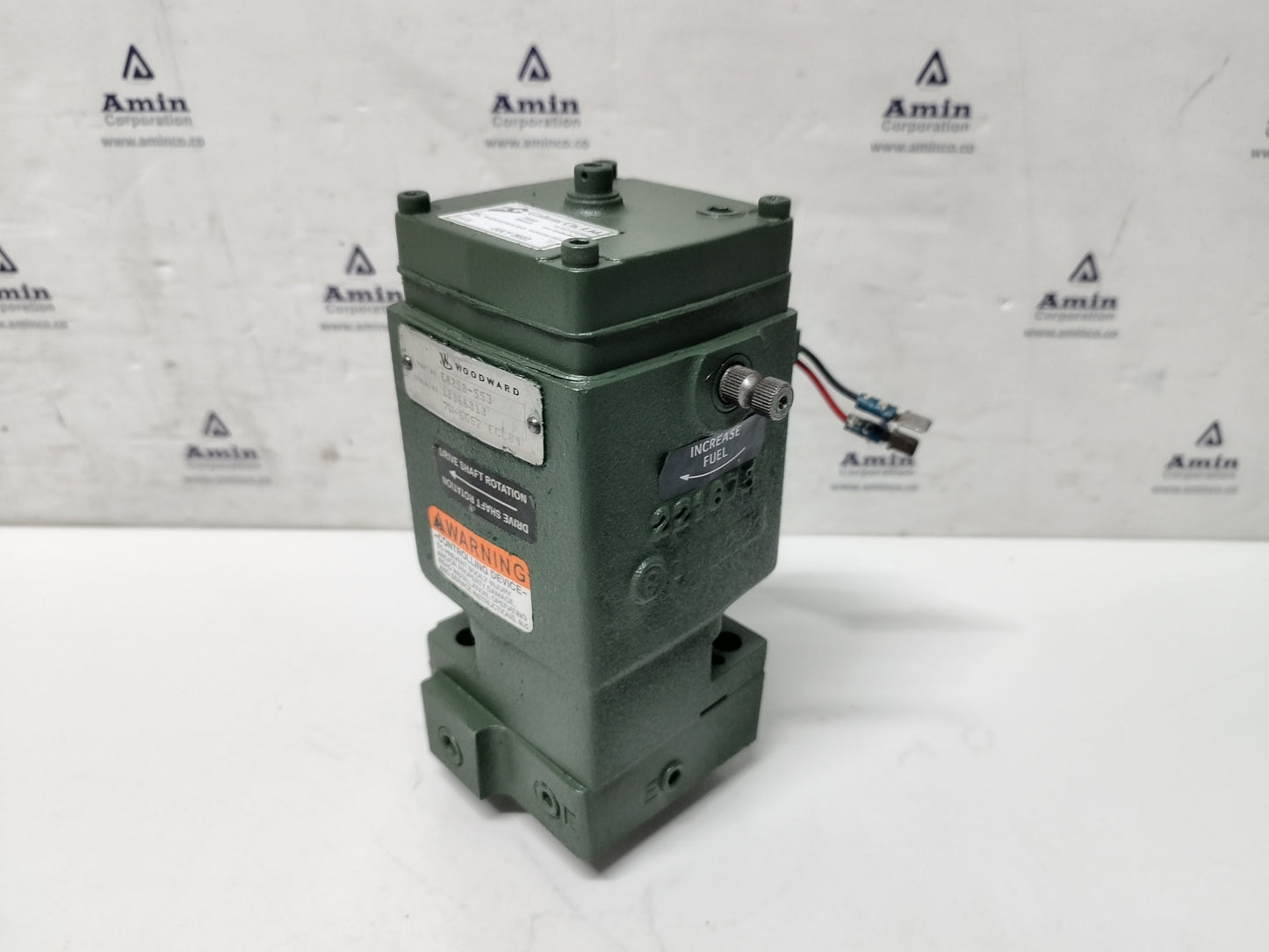 Woodward Governor E 8250-553 Cat P/N: 7W-6652 ECL04 EG‑3PC Actuator Governor - TESTED #3