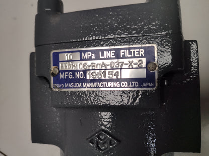 Tokyo Masuda FPM M06-50A-037-X-2 Line Filter 10Mpa - NEW