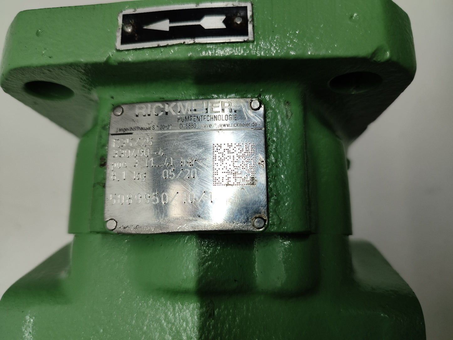 Rickmeier R35/25 Hydraulic Gear pump - Refurbished & Tested #2
