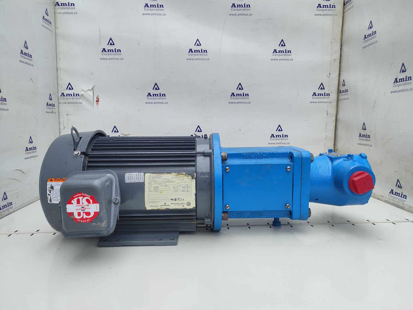 Viking pump HL495 Motor speed Rotary gear pump with 3HP motor - NEW