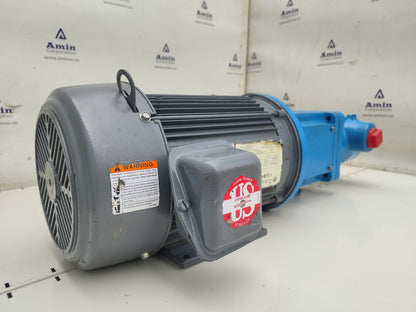 Viking pump HL495 Motor speed Rotary gear pump with 3HP motor - NEW