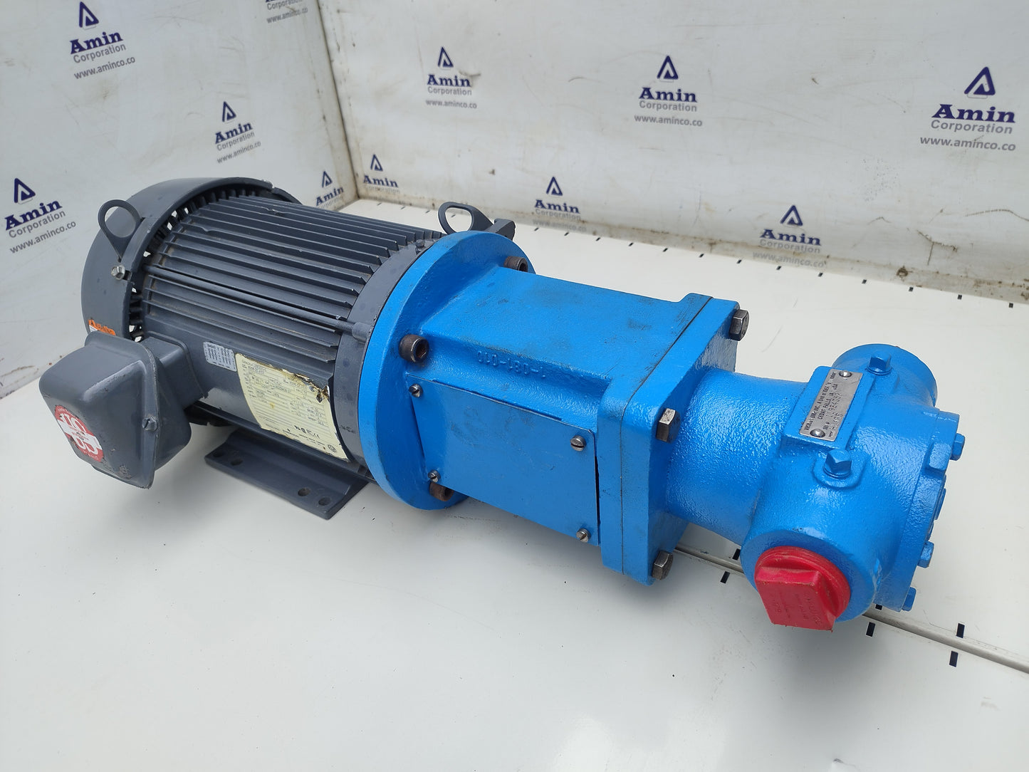 Viking pump HL495 Motor speed Rotary gear pump with 3HP motor - NEW