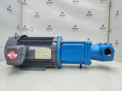 Viking pump HL495 Motor speed Rotary gear pump with 3HP motor - NEW