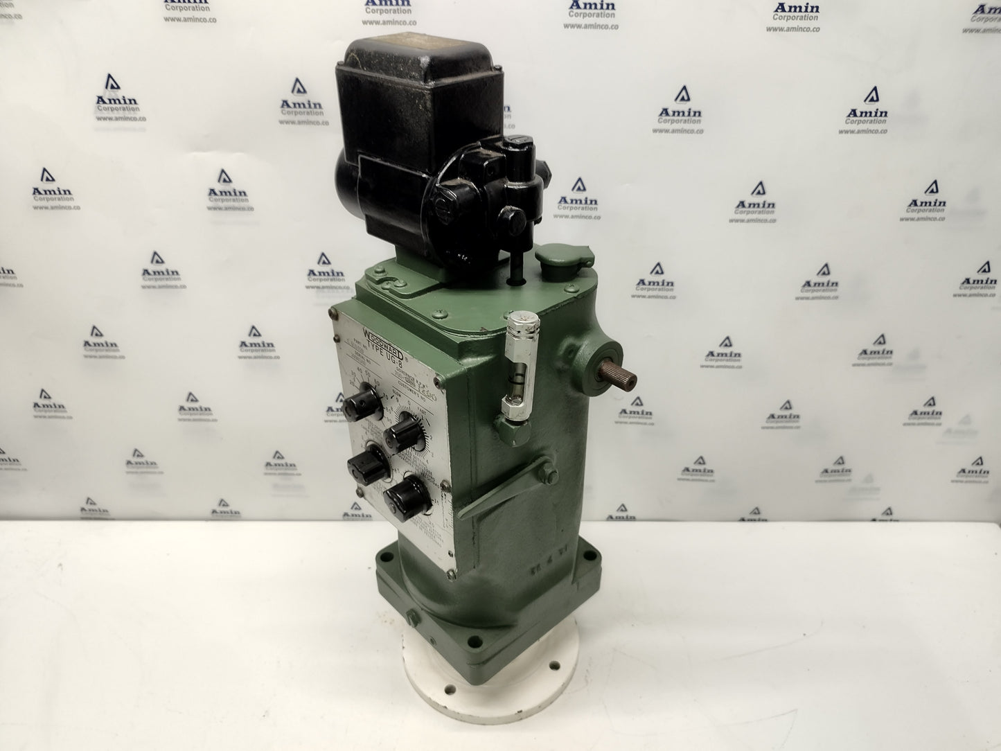 Woodward UG-8 Governor part No. : C 039 128 RPM: 700-1200 - TESTED