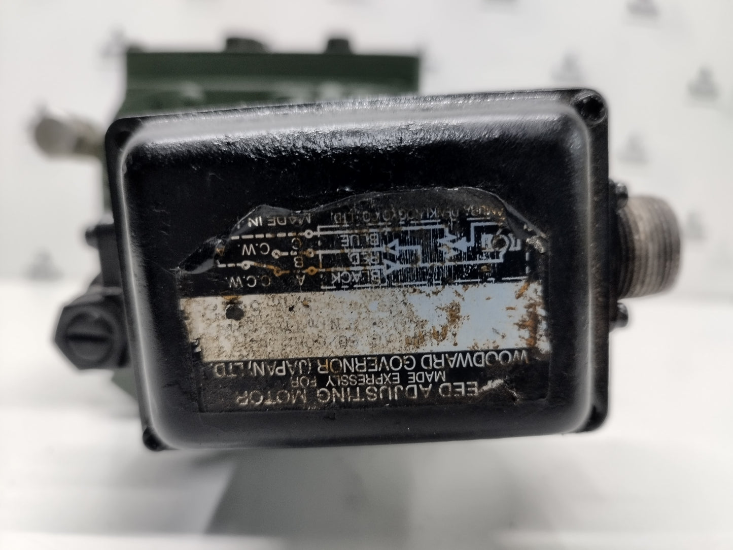 Woodward UG-8 Governor part No. : A035012 RPM: 700-1500 - TESTED