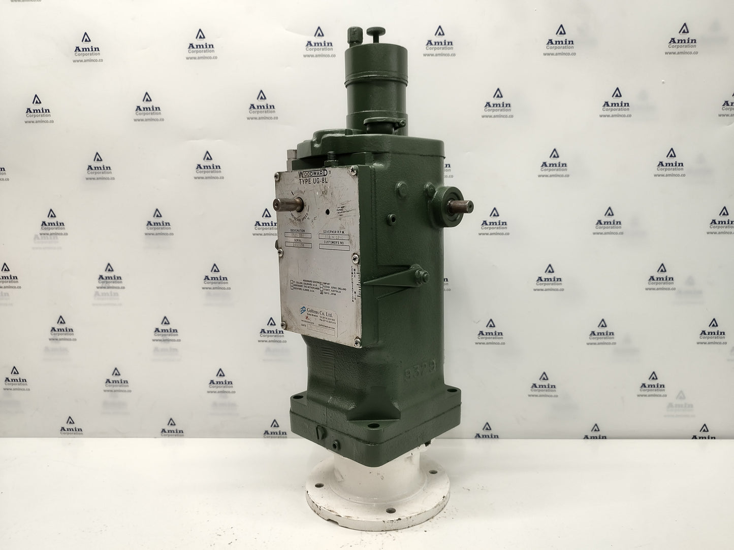 Woodward Governor UG-8L 8523-159 RPM: 431-1264 - TESTED
