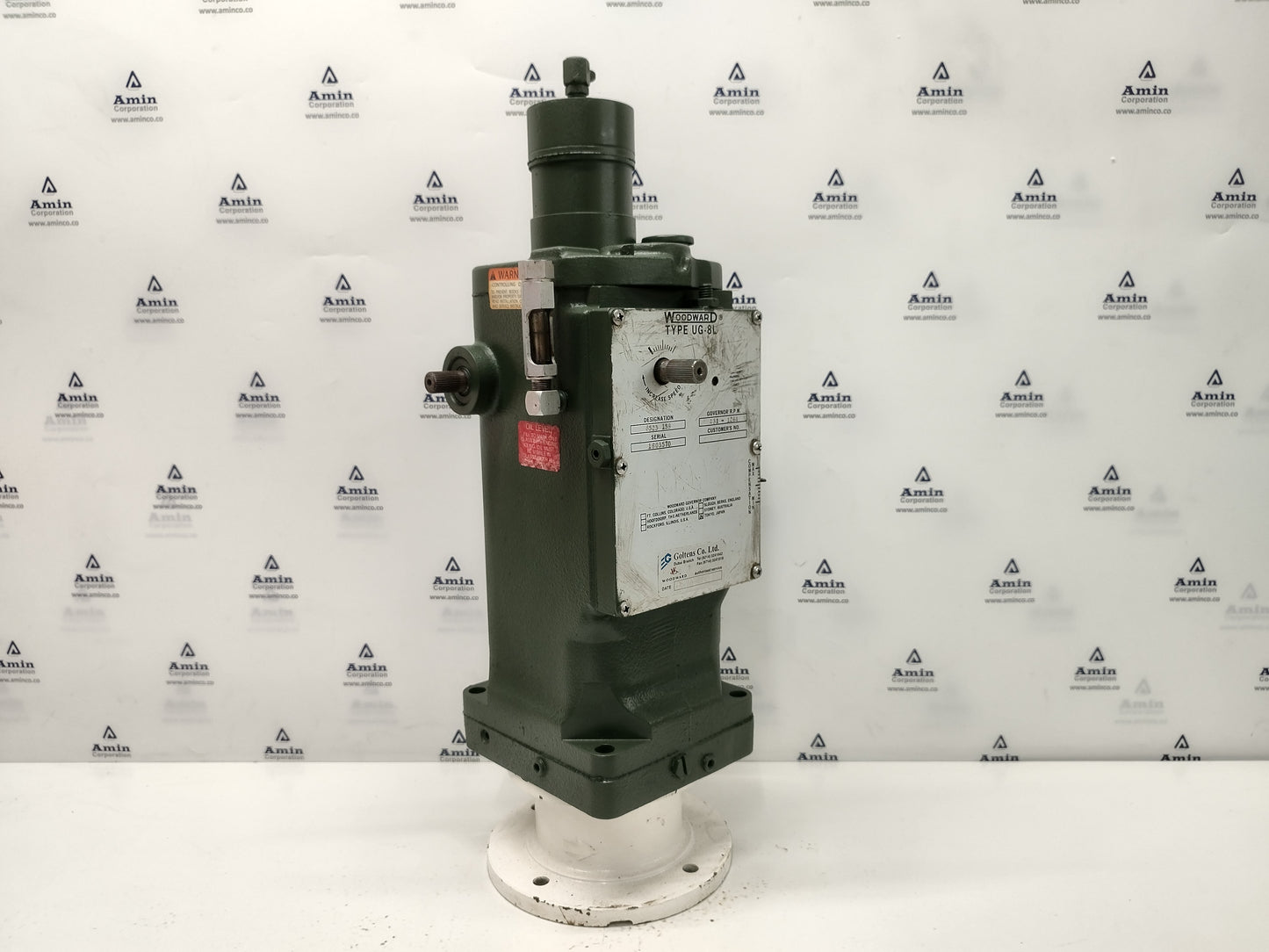 Woodward Governor UG-8L 8523-159 RPM: 431-1264 - TESTED