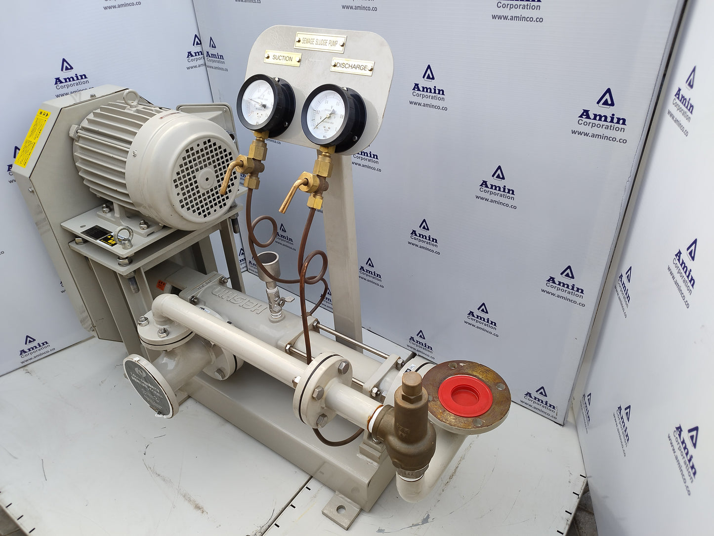 HEISHIN NE40PM Progressive cavity single screw pump Complete unit - NEW