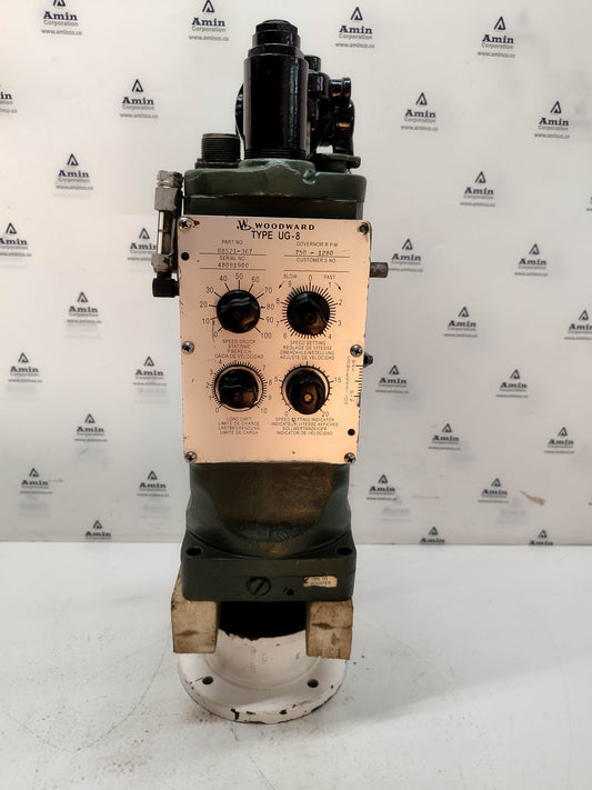 Woodward UG-8 Governor part No. : R 8521-367 RPM: 750-1280 - TESTED