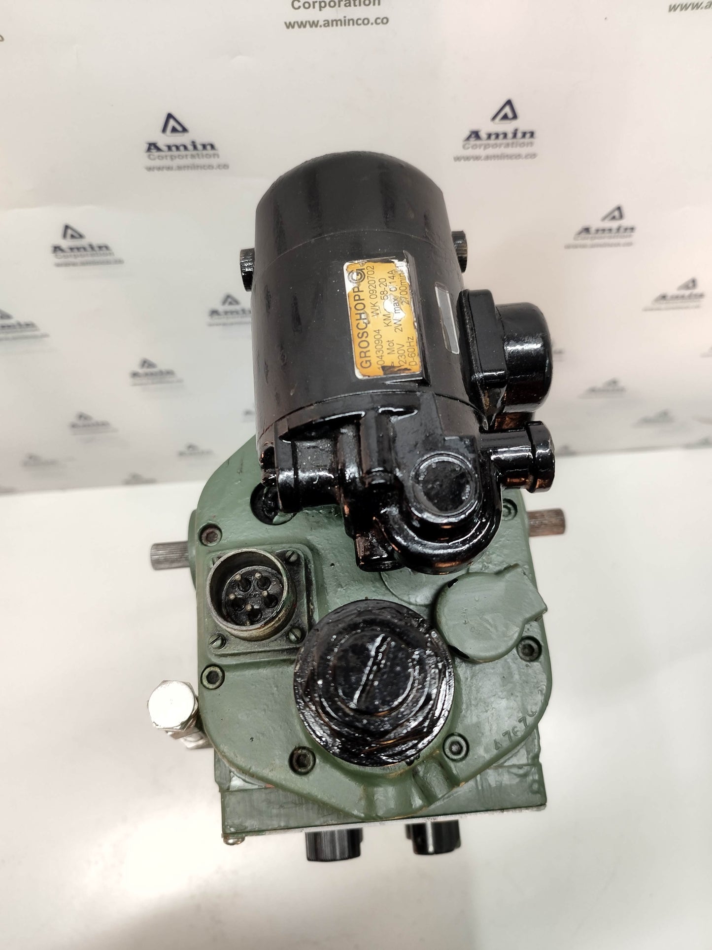 Woodward UG-8 Governor part No. : R 8521-367 RPM: 750-1280 - TESTED