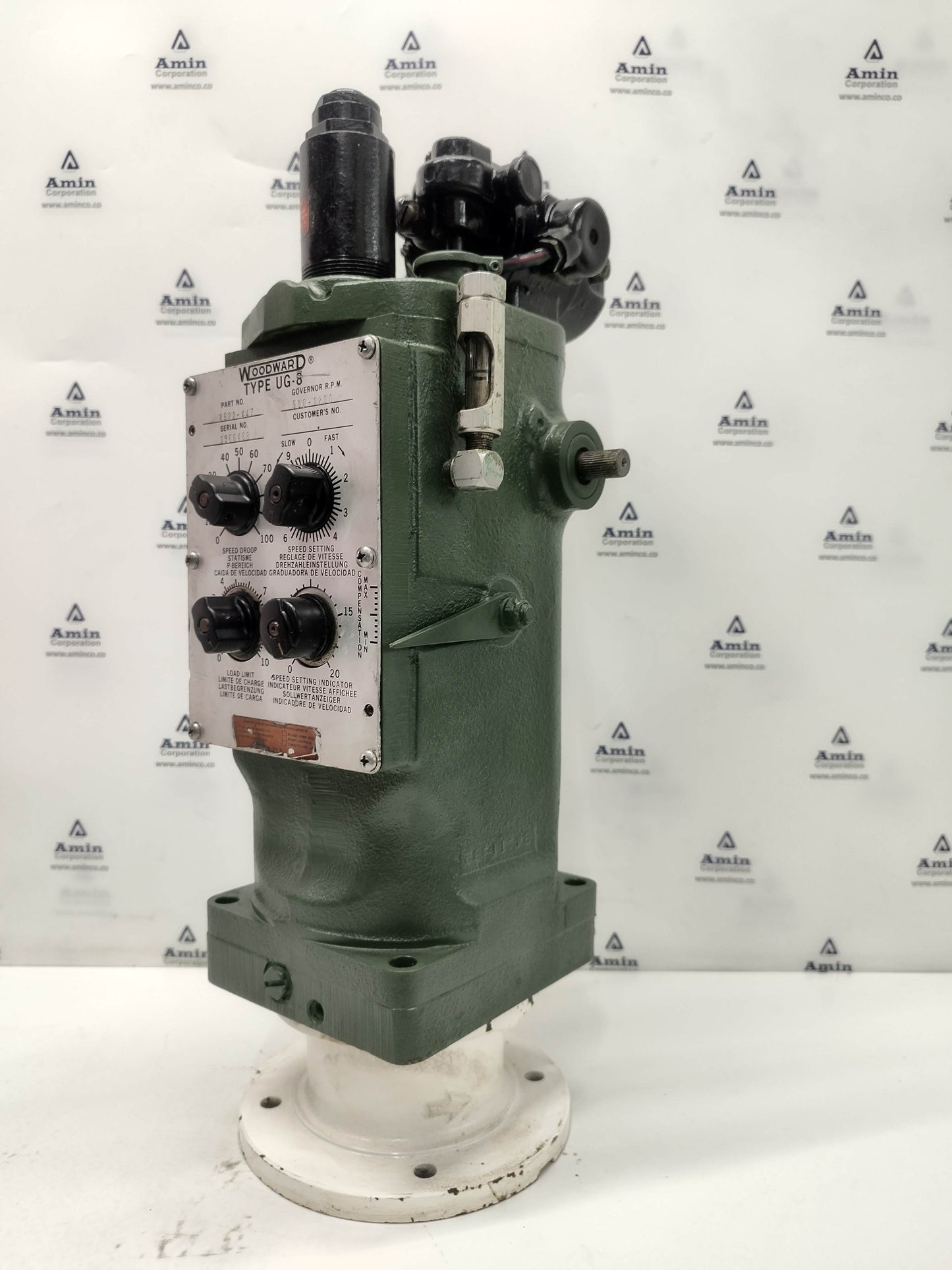 Woodward UG-8 Governor part No. : 8522-447 RPM: 500-1200 #3