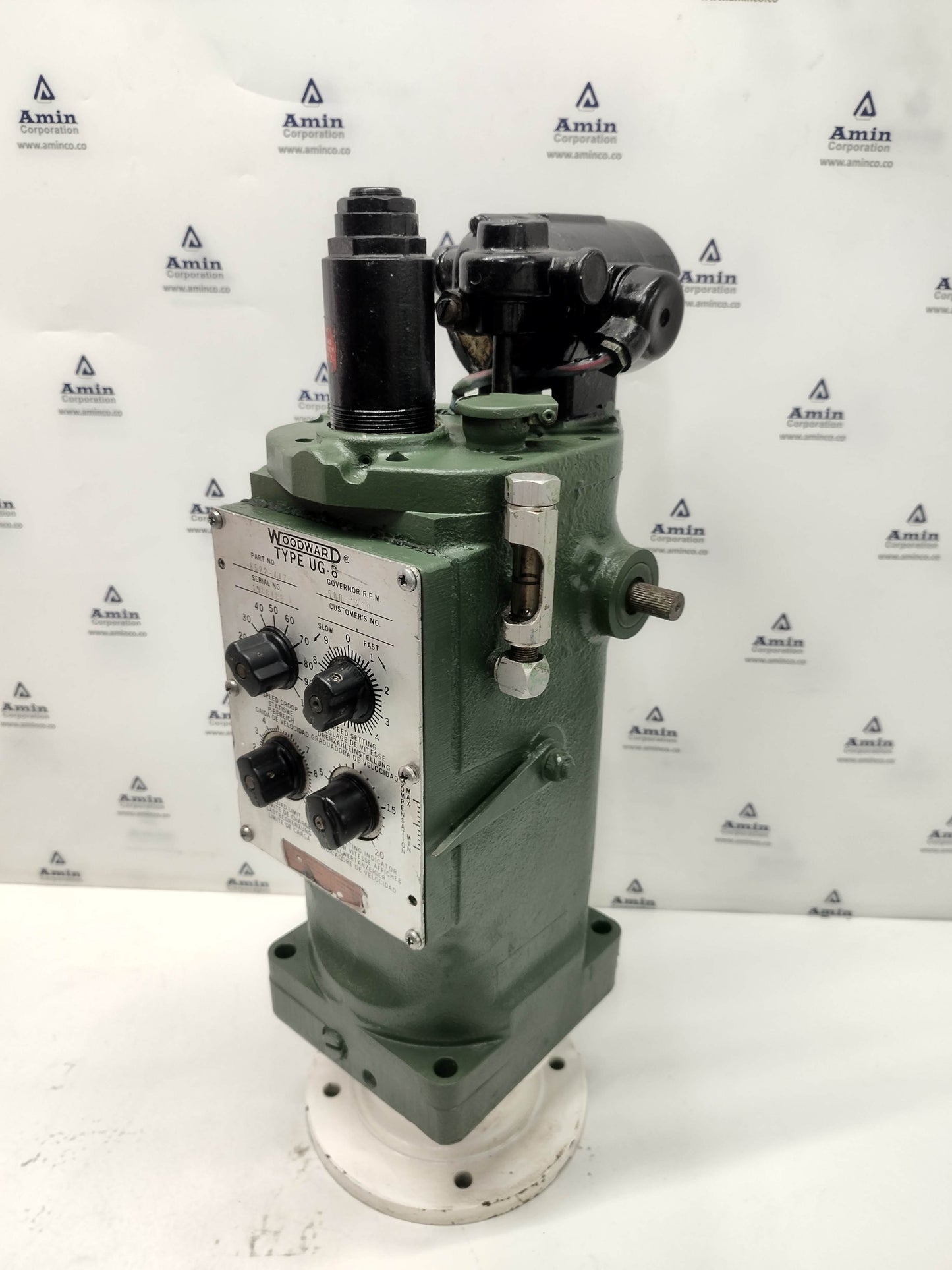 Woodward UG-8 Governor part No. : 8522-447 RPM: 500-1200 #3