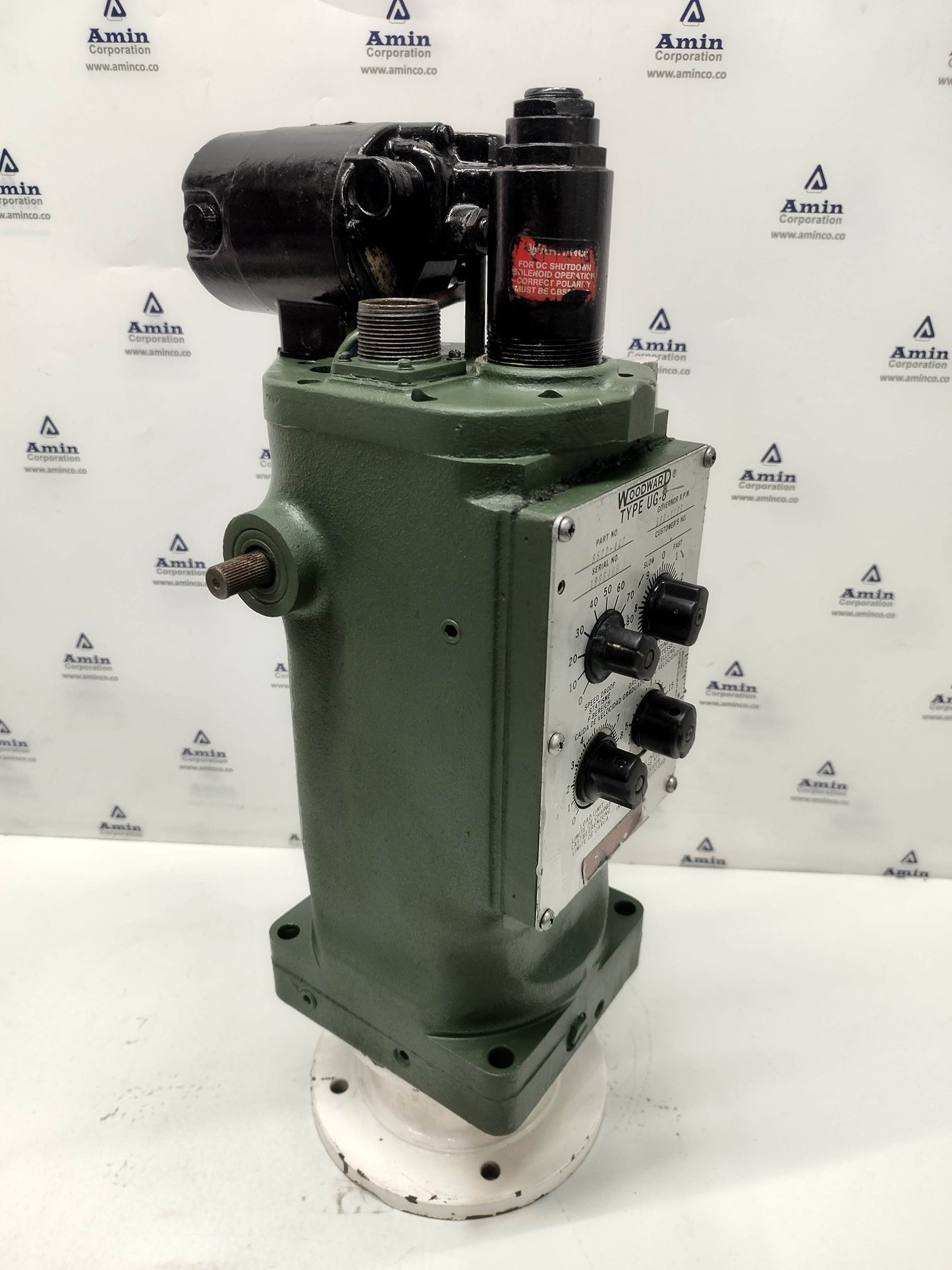 Woodward UG-8 Governor part No. : 8522-447 RPM: 500-1200 #3