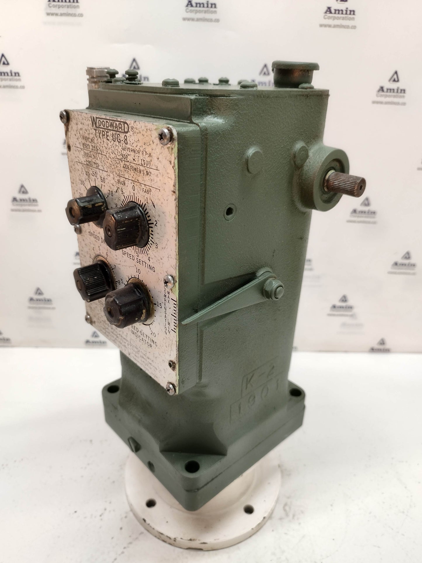 Woodward UG-8 Governor part No.: 8523-153 RPM.300-1500