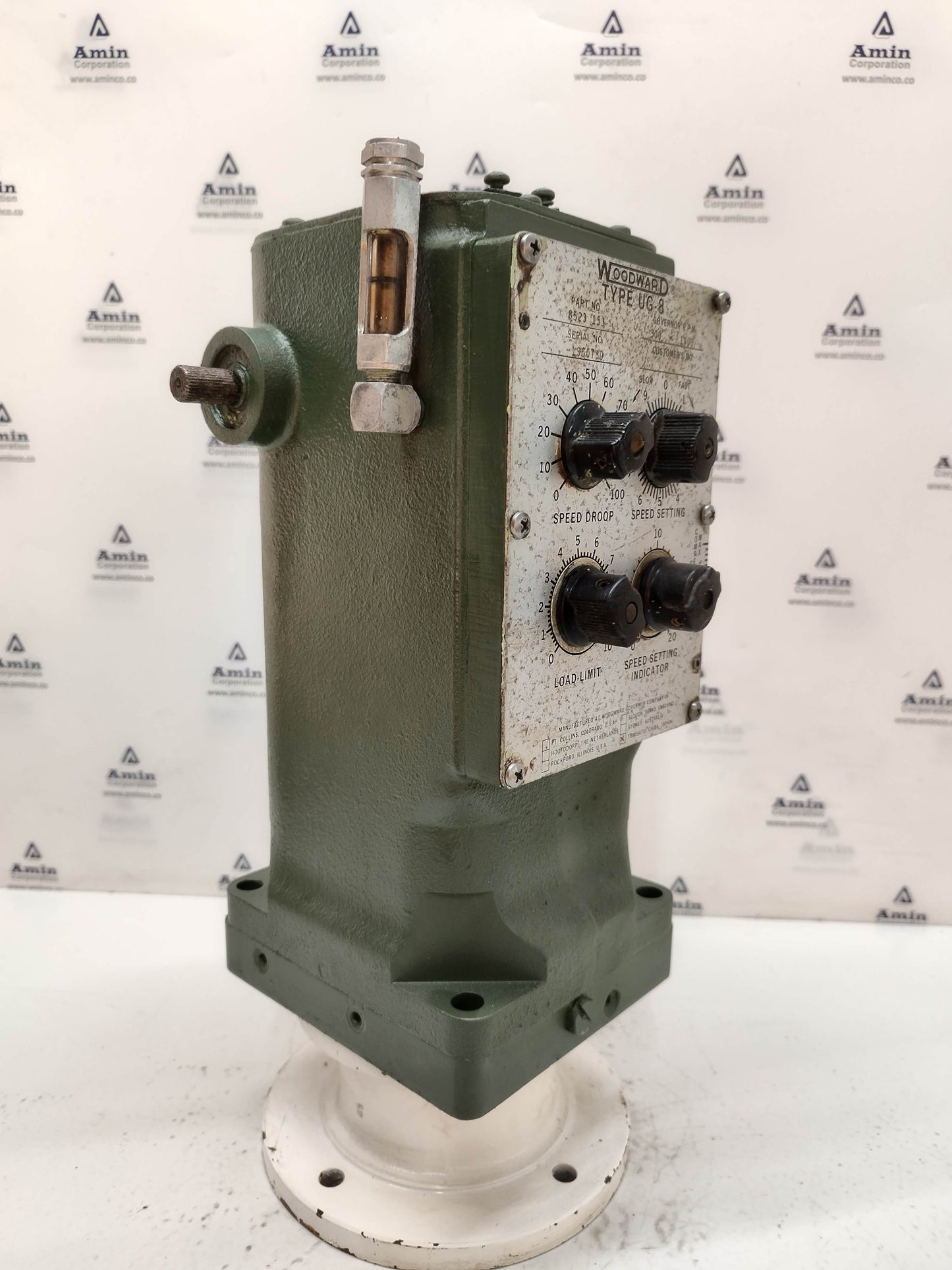 Woodward UG-8 Governor part No.: 8523-153 RPM.300-1500