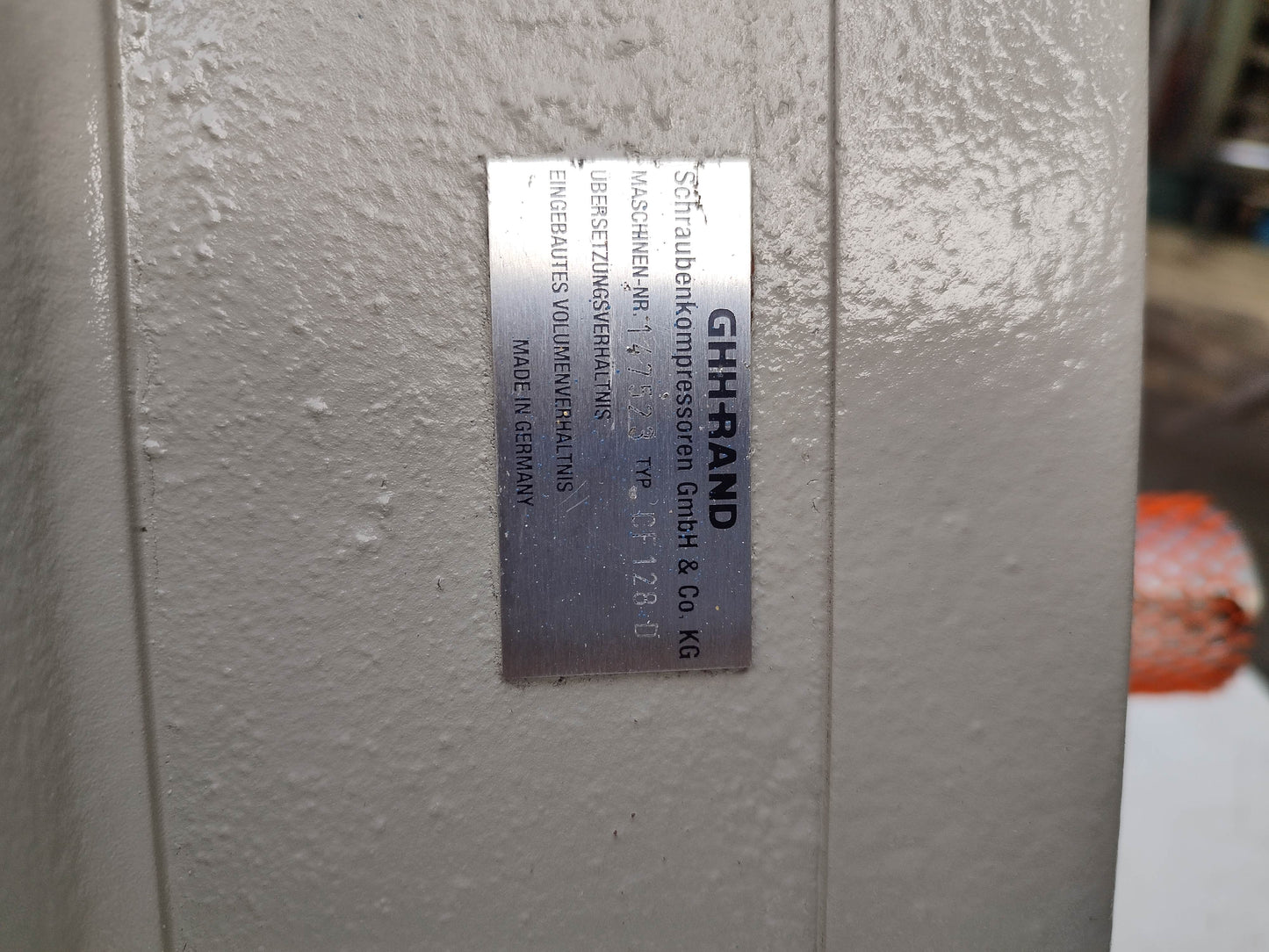 GHH-RAND CF 128 D Screw Compressor Airend CF128D