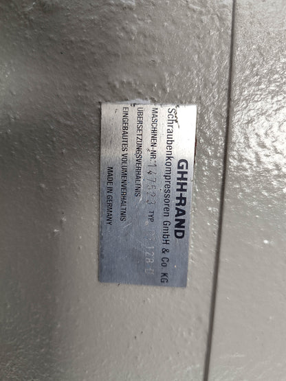 GHH-RAND CF 128 D Screw Compressor Airend CF128D