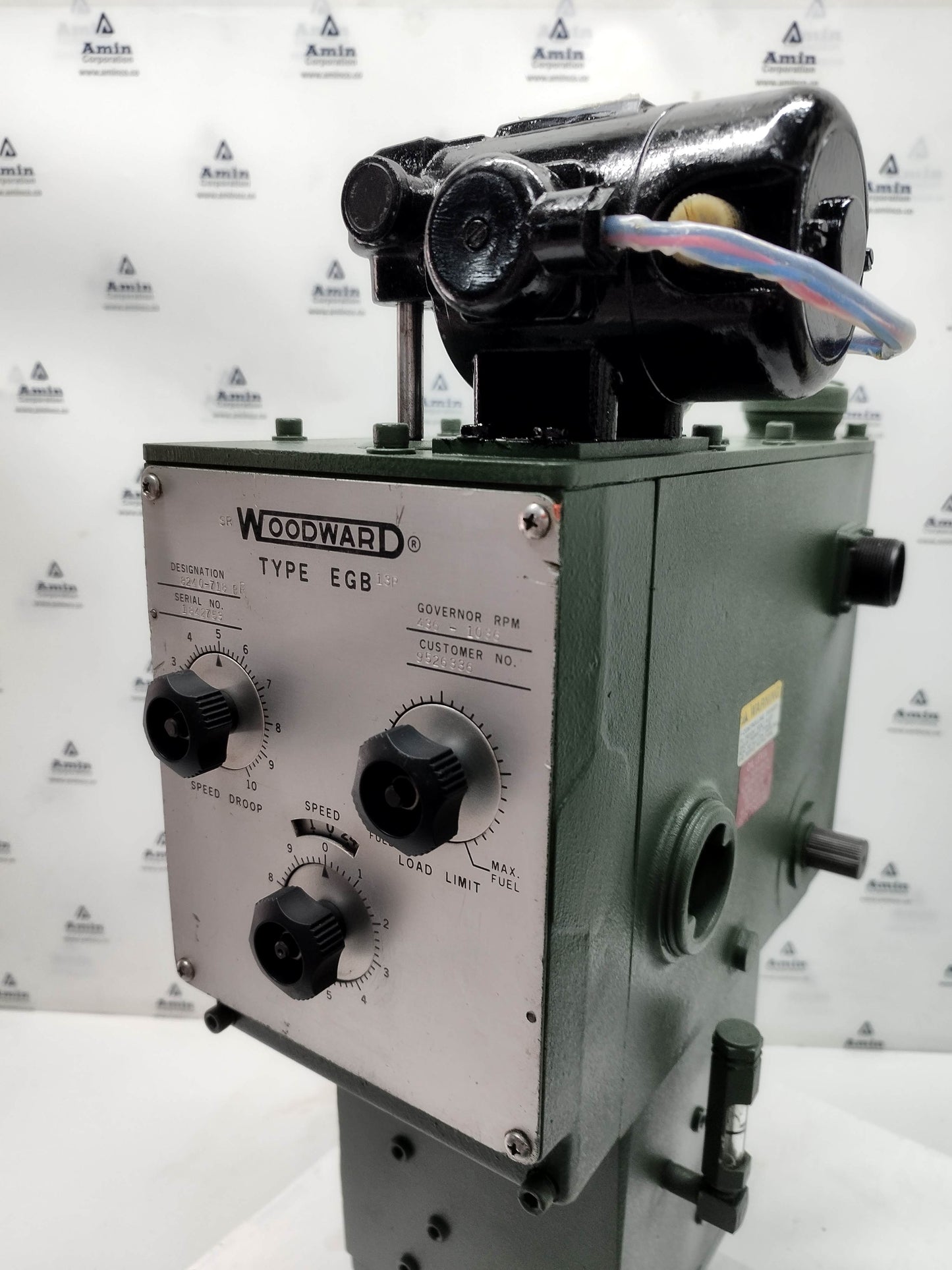 Woodward EGB-13P Proportional Electro-Hydrualic Actuator/Governor