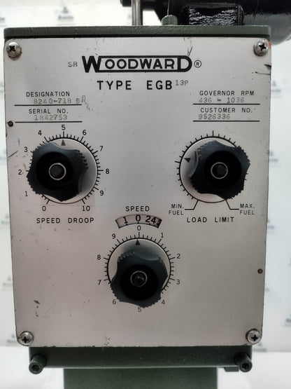 Woodward EGB-13P Proportional Electro-Hydrualic Actuator/Governor