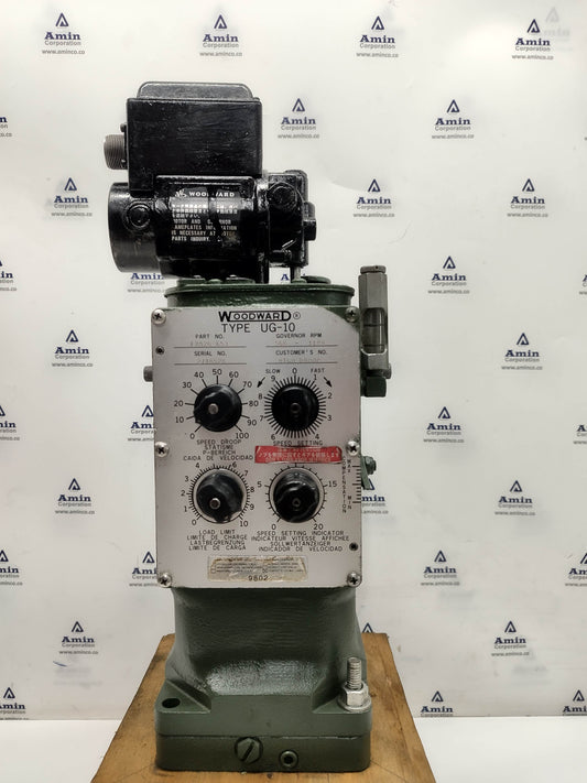 Woodward Governor UG-10 P/N: E8526-653 RPM: 566-1189