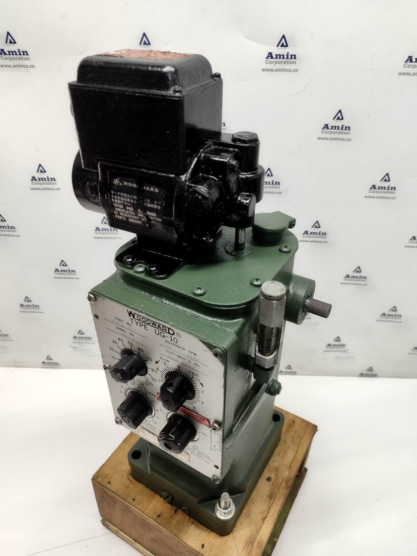 Woodward Governor UG-10 P/N: E8526-653 RPM: 566-1189