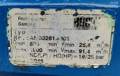 Bock F5 Open Type Refrigeration Compressor - Tested