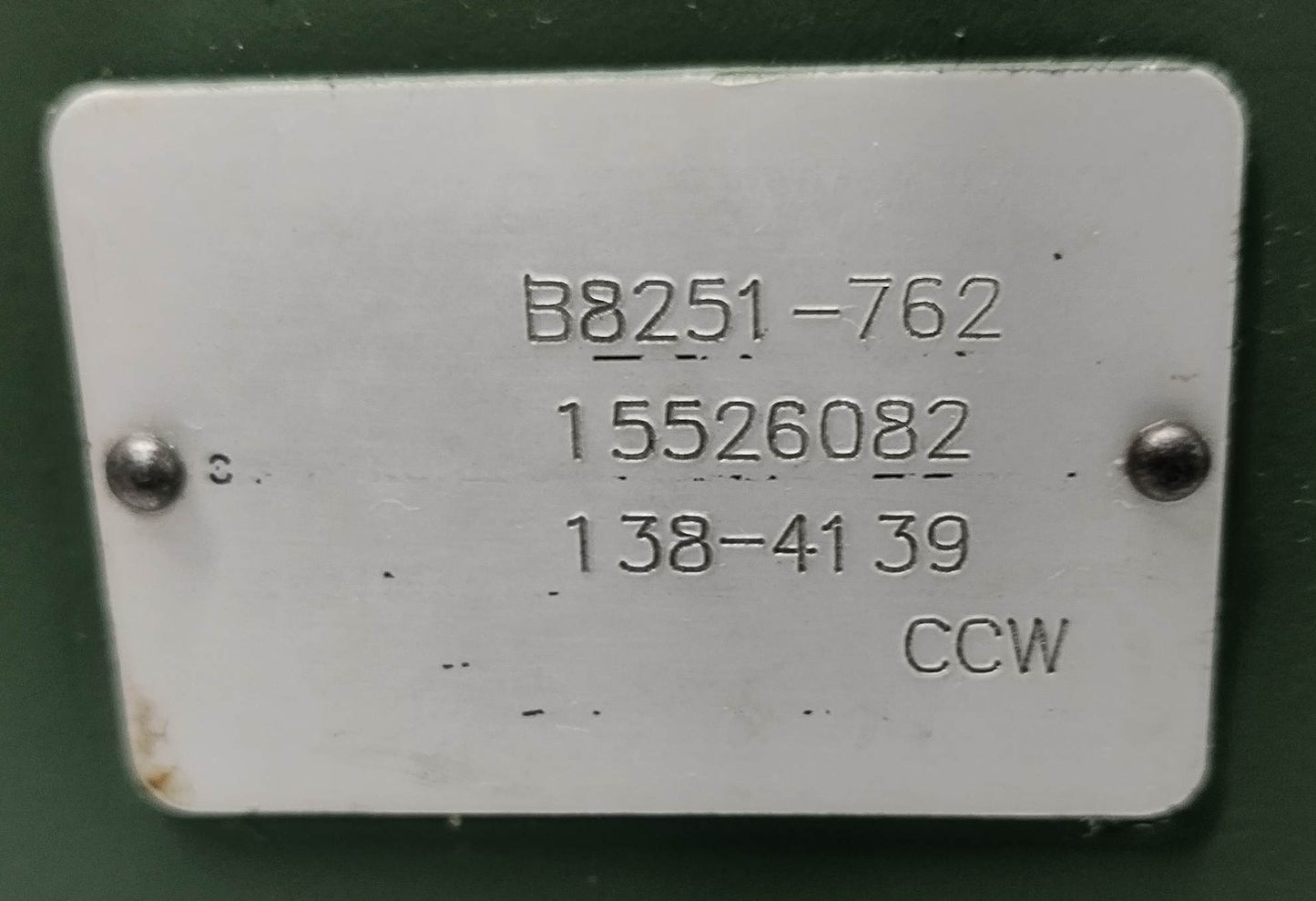 Woodward UG-Actuator Governor Part No. : B8251-762 - NEW