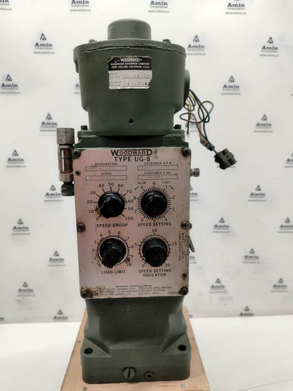 Woodward UG-8 Governor part No. : 8523-232 RPM: 1025-1515 - TESTED