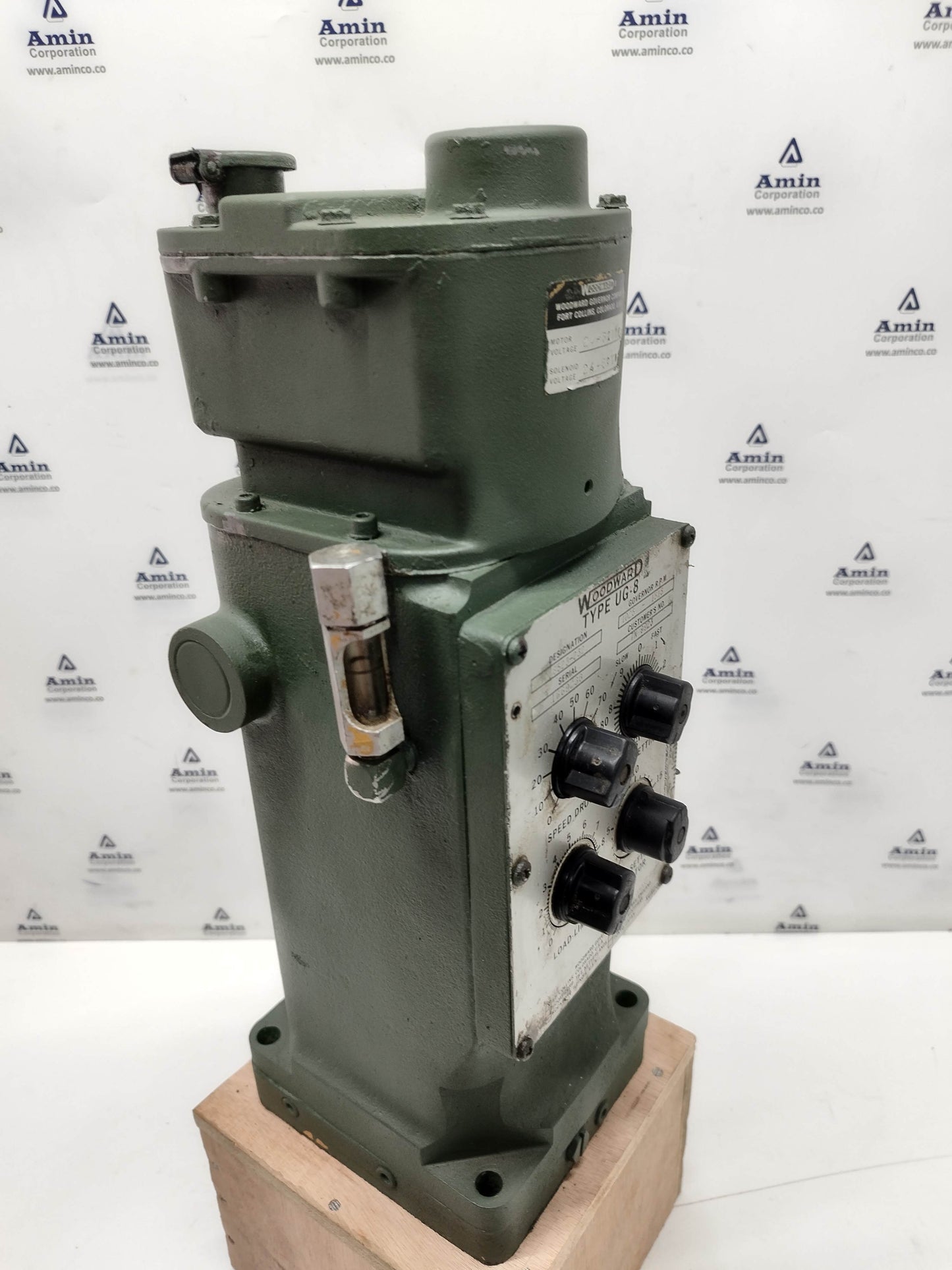 Woodward UG-8 Governor part No. : 8523-232 RPM: 1025-1515 - TESTED