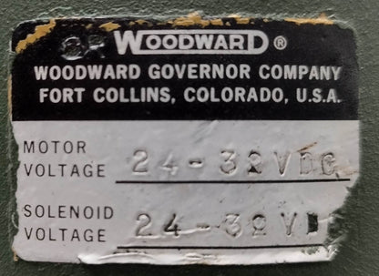 Woodward UG-8 Governor part No. : 8523-232 RPM: 1025-1515 - TESTED