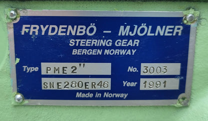 Frydenbo PME 2'' SNE 280ER46 Steering Pump Triple Screw Cartridge Pump #2