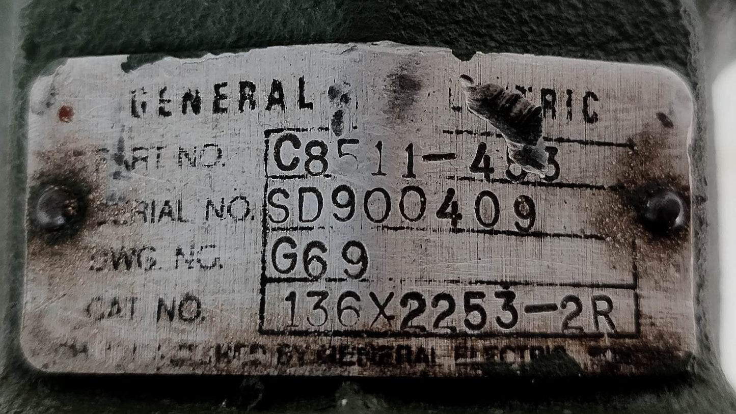 Overspeed Governor P/n: C8511-453, Cat No.: 136X2253-2R