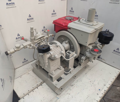 Yanmar Diesel Engine NF60 with Kaji YD2A-0.75 Compressor - Tested