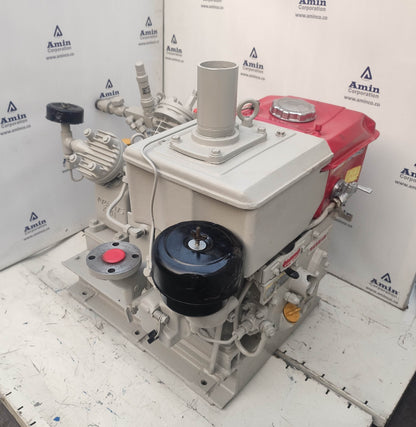 Yanmar Diesel Engine NF60 with Kaji YD2A-0.75 Compressor - Tested