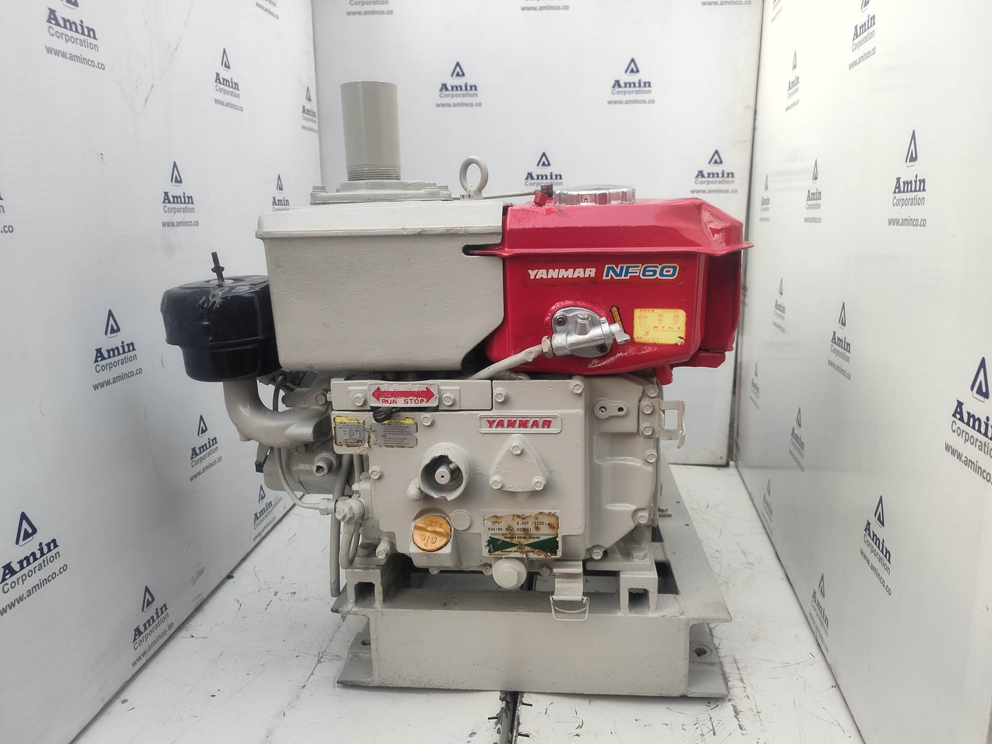 Yanmar Diesel Engine NF60 with Kaji YD2A-0.75 Compressor - Tested