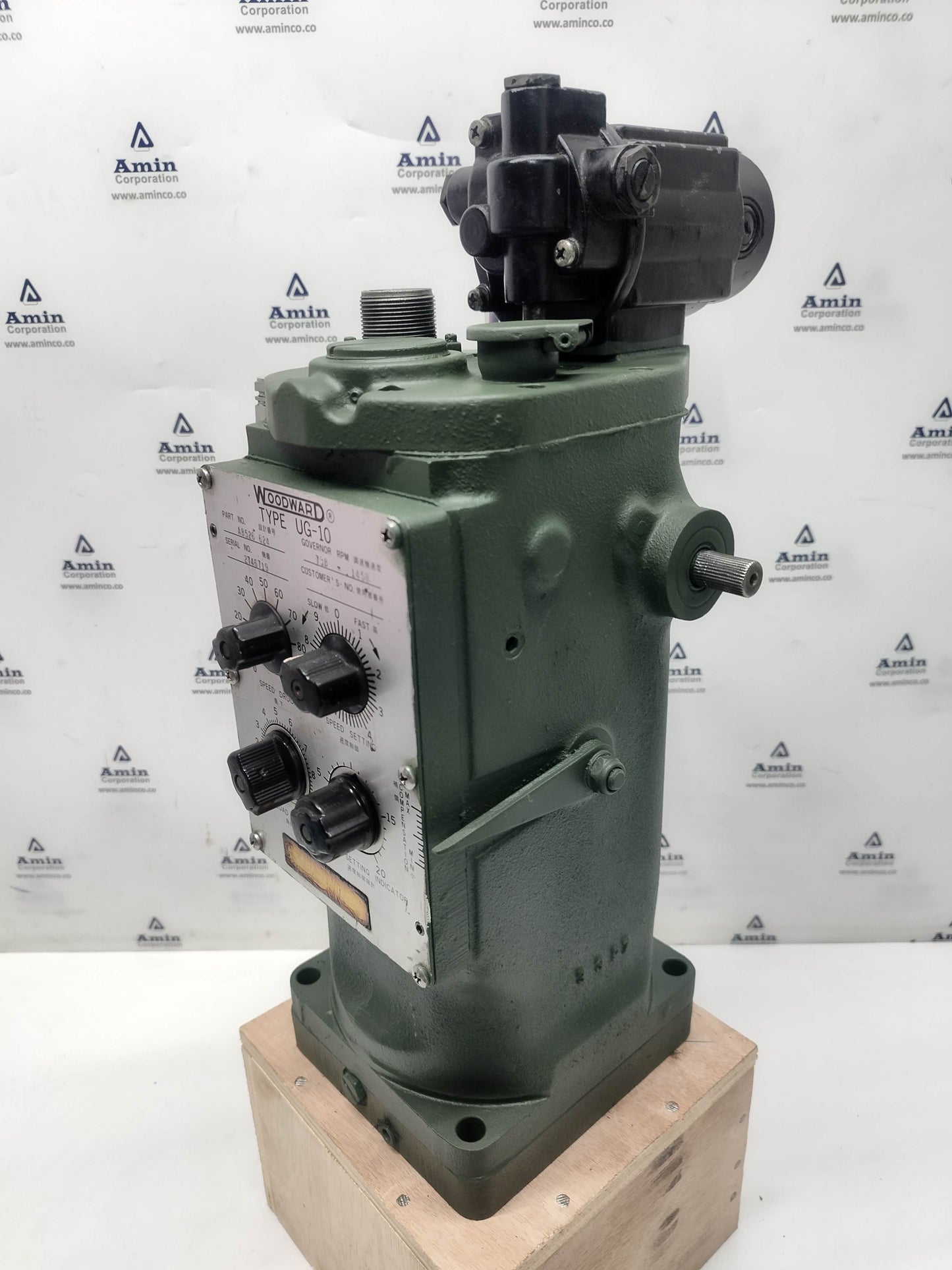 Woodward UG-10 Governor P/N: A8526-624 RPM: 738-1458