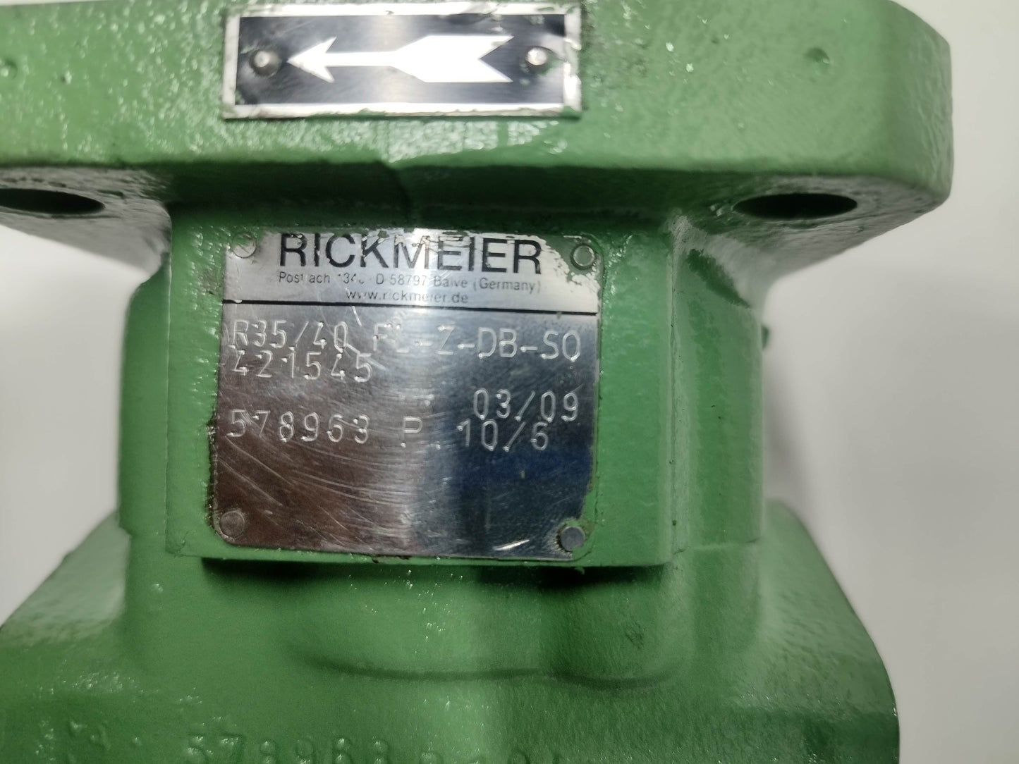 Rickmeier R35/40 FL-Z-DB-S0 Hydraulic gear pump - NEW