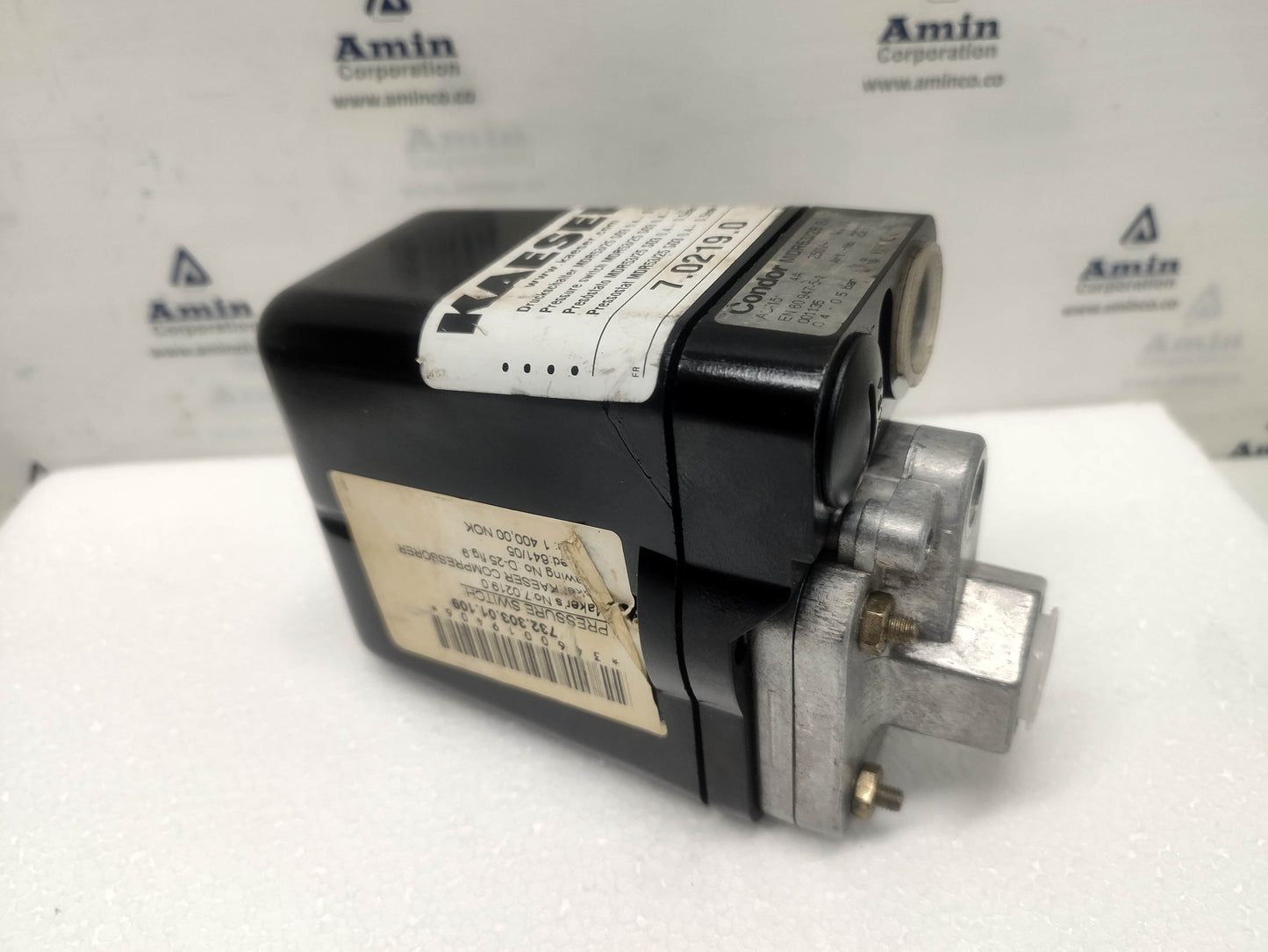 Condor MDR53/25 So-3 Pressure Switch AC-15, 4A, 250V, 0.4-0.5bar - NEW #2