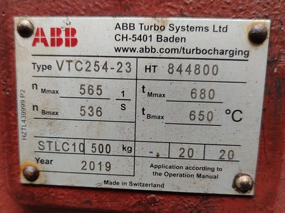 ABB VTC 254-23 Turbocharger